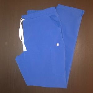 FIGS Royal Blue Yola Skinny Scrub Pants